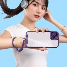 Secure Anti Drop Mobile Lanyard Adjustable Length Stable Polyester Cord With