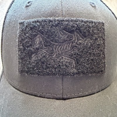 Arc'teryx LEAF BAC Black Gen 1 Mesh Cap Outdoor Size L/G - XL/TG Arc'teryx LEAF BAC Black Gen 1 Mesh Cap Outdoor Size L/G - XL/TG