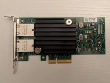 Intel X550-T2 Dual-Port 10GbE Ethernet PCIe x4 Network Card Half Height