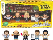 Mattel ​Little People Collector It’s Always Sunny in Philadelphia 5 Figure Set 