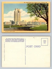 United States Naval Medical Center Bethesda Postcard Vintage Artwork 158