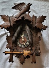 Kuckucksuhr * 2 Gewichte und Pendel * Höhe ca. 46 cm