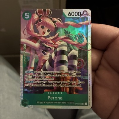 One Piece Perona OP14-033 Super Rare