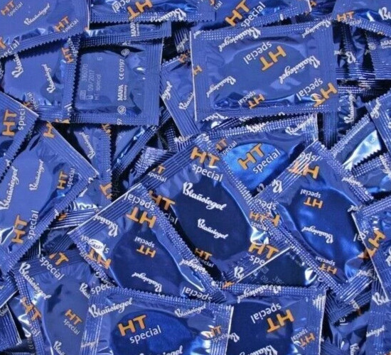 10 x Blausiegel Kondome EXTRA STARK & ANAL ( HT Special )