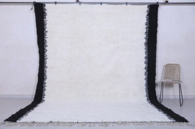 Handmade Moroccan Berber rug, Berber green wool rug, Custom