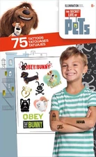 75 The Secret Life Of Pets Tattoos Party Favors Teacher Supply Max Duke Snowball