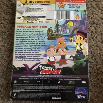 Jake and the Neverland Pirates: Jake Saves Bucky (DVD, 2012, 2