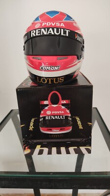 Casque formule 1 1/2 Lotus 2014 Romain Grosjean - Collection