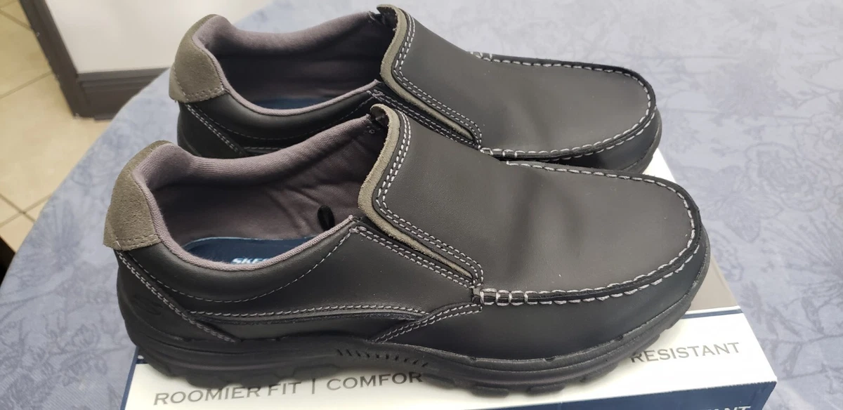 Skechers 64502 Mens Braver Rayland Slip On Shoes Loafers Black