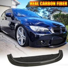 E90 E92 E93 M3 FULL CARBON FIBER Front Bumper Lip Spoiler Splitter 2008-13
