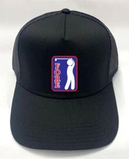 NW PRINTED GOLF MESH FUNNY GOLFER "FORE LIFE IS" HAT ADJUSTABLE SNAPBACK CAP HAT