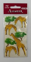 Artoz 3D-Sticker - Giraffe - Artwork