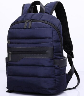 Quilted Backpack Puffer Style Lightweight Travel School Book Bag Tote