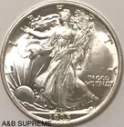 1935 Walking Liberty Half Dollar From OBW Roll Estate CH-GEM Bu Unc 90% Silver