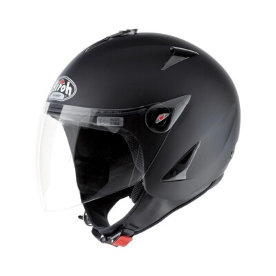 JT AIROH COLOR BLACK MATT / WHITE GLOSS