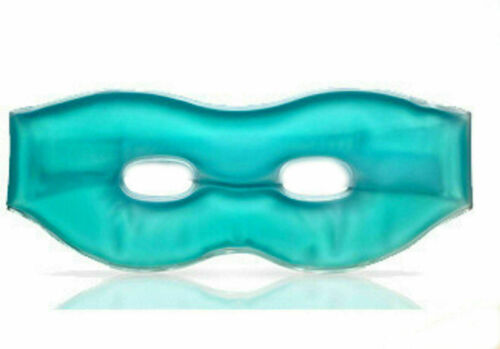 Soothing Cooling Gel Eye Mask Relieves Headaches Migraine Sinus Puffiness - Picture 1 of 1