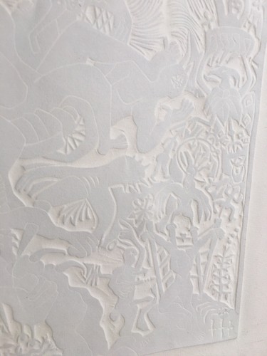 SIGNED 1988 Pieter Van Der Westhuizen Woodblock “Reconciliation” #15/20 d.2008 - Picture 9 of 12