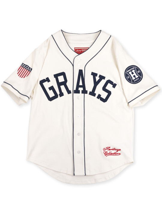 HOMESTEAD GRAYS NEGRO LEAGUE BASEBALL JERSEY HERITAGE JERSEY EDITION