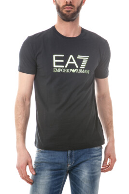 Emporio Armani EA7 T-Shirt Sweatshirt Man Black 2770026P228 20 Sz L MAKE OFFER