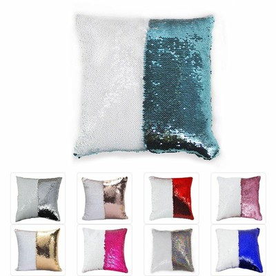 mermaid sequin pillow case