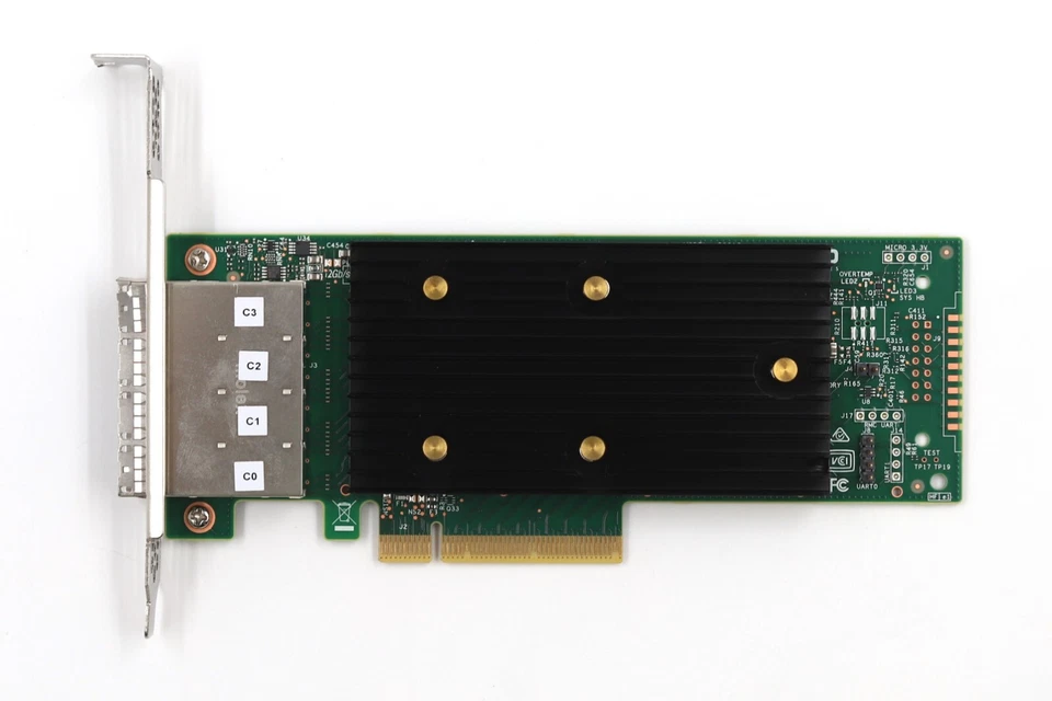 Lenovo ThinkSystem 430-16e 12Gb/s External Storage SAS/SATA HBA FRU P/N: 01KN503 - Image 2 of 4