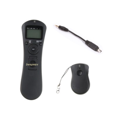 Wireless LCD Timer Remote Shutter Release for Nikon D90 D3300