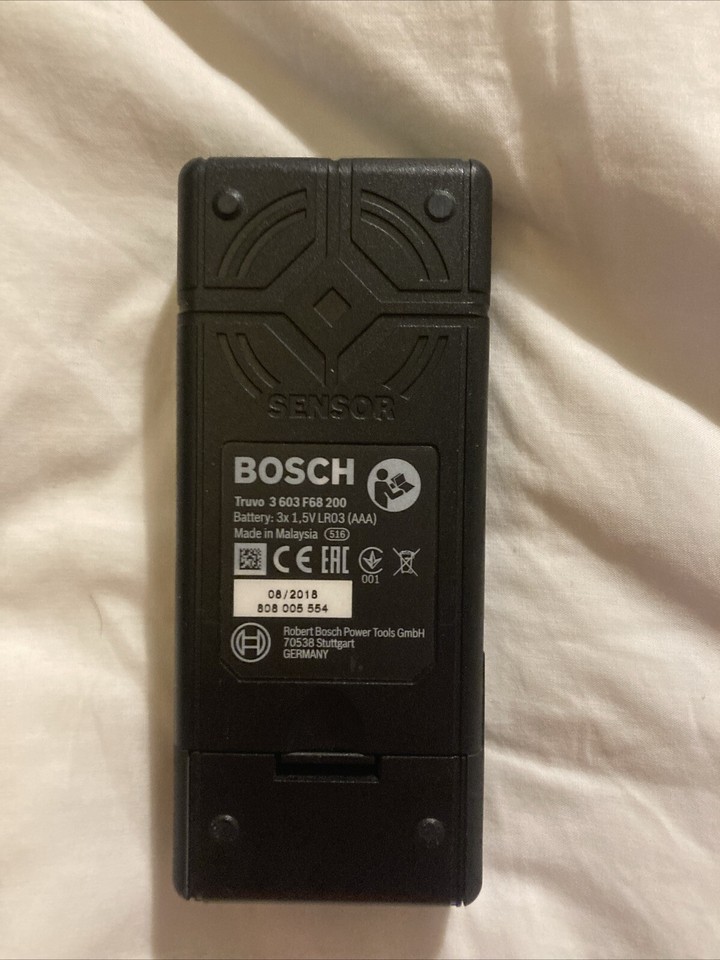 Bosch Truvo Electrical Cable and Pipe Wall Detector 3165140853651 eBay