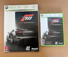 Forza Motorsport 3 Microsoft Xbox 360 Video Game with Official Strategy Guide