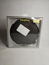 Round Bluetooth Wireless Speaker - heyday Black/Gold