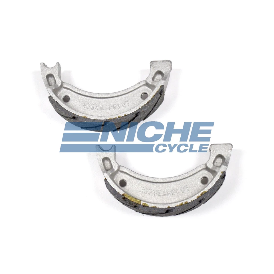 Zapatas de freno delanteras ranuradas para Yamaha RT 100 91-00 Foto 2 de 2