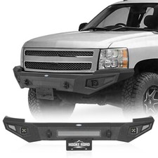 Off-road Front Bumper Assembly Wled Lights For 2007-2013 Chevy Silverado 1500 Off-road Front Bumper Assembly Wled Lights For 2007-2013 Chevy Silverado 1500
