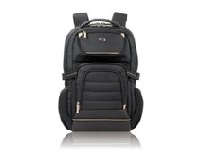 SOLO Pro Backpack, 17.3", 12 1/4" x 6 3/4" x 17 1/2", Black