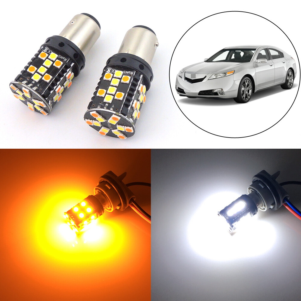 Pack of 2, Switchback Turn Signal Light LED Bulbs for Jeep Wrangler 1994-2017 Pack of 2, Switchback Turn Signal Light LED Bulbs for Jeep Wrangler 1994-2017