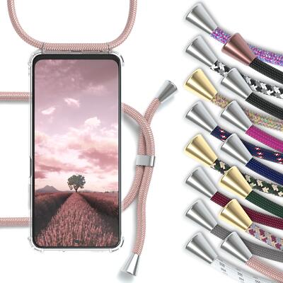 EAZY CASE für Xiaomi Redmi Note 10 / 10S Hülle mit Band Handykette Silikon Hülle