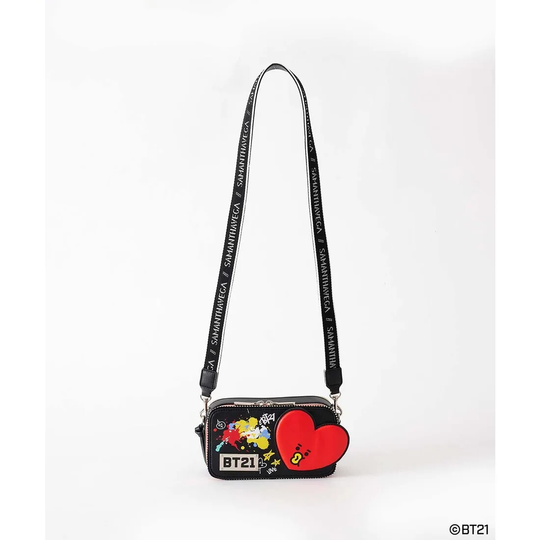 SAMANTHAVEGA x BT21 shoulder bag TATA BTS synthetic leather