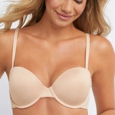 Maidenform Nude SE6900 Side Smoothing 5 Way Wear Bra NEW 36B