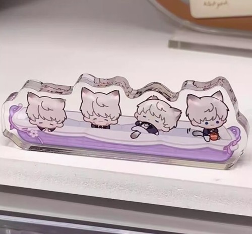 Love and Deepspace Cat Meow Q Ver Acrylic Stand Figure Decor Model Acrylic Tile - Picture 4 of 10