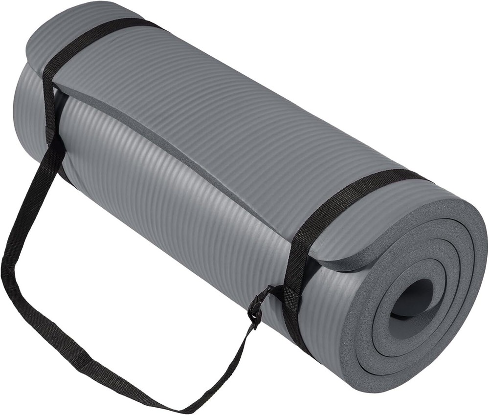 Extra Thick 1-Inch High Density Anti-Tear Yoga Exercise Mat
