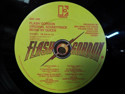 QUEEN「FLASH GORDON 」LPレコード/サイン入り Queen「FLASH GORDON