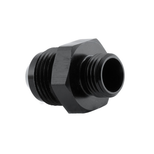 -8 AN Flare to -6ORB O Ring Boss Adapter AN Fitting ORB Aluminum BLACK - Picture 5 of 7