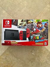 Nintendo Switch Super Mario Kart 8 and Odyssey Deluxe Bundle: Red and Blue  Joy-Con Improved Battery Life 32GB Console,Super Mario Odyssey, Super Mario  Kart 8 Deluxe Game Disc and Travel Case 