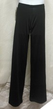 Eurotard BLACK BOOTCUT JAZZ PANTS Ladies sizes DANCE 44555 microfiber Tactel