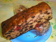 Home Made CHRISTMAS FRUIT SLAB cake  x 1  Free Postage  Family bakery Shop