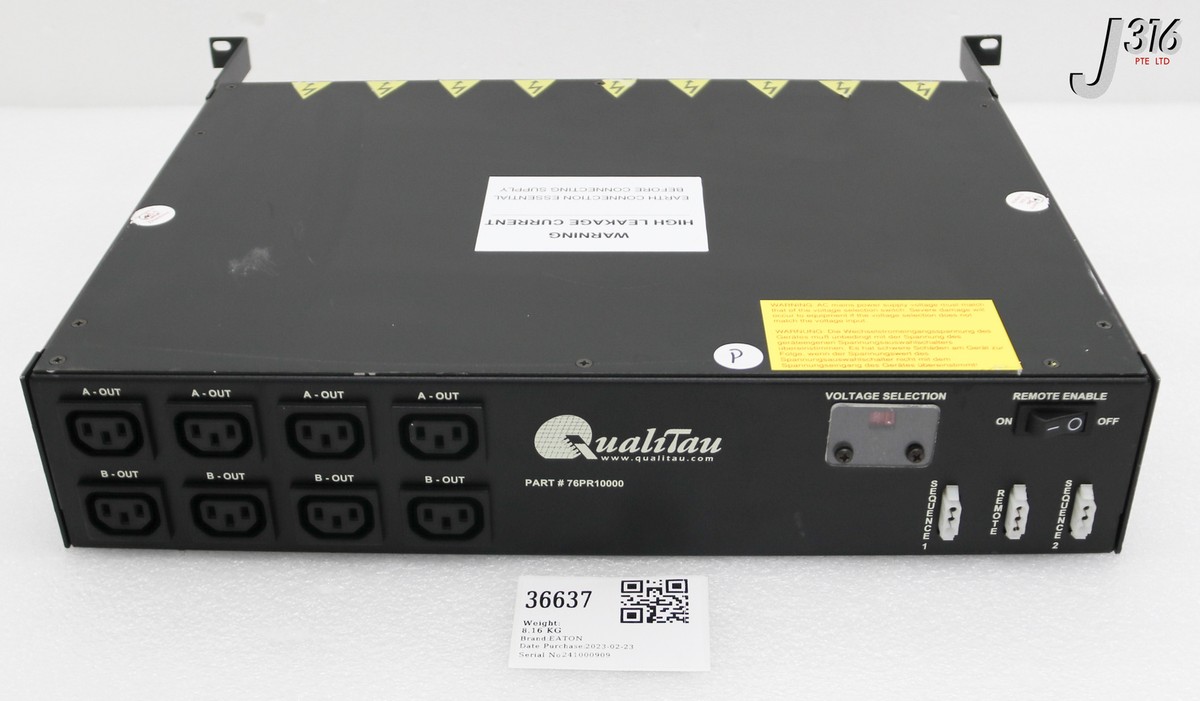 専用　2023 36637 EATON QUALITAU POWER SUPPLY, 76PR10000 PC2679-1-5560 | eBay