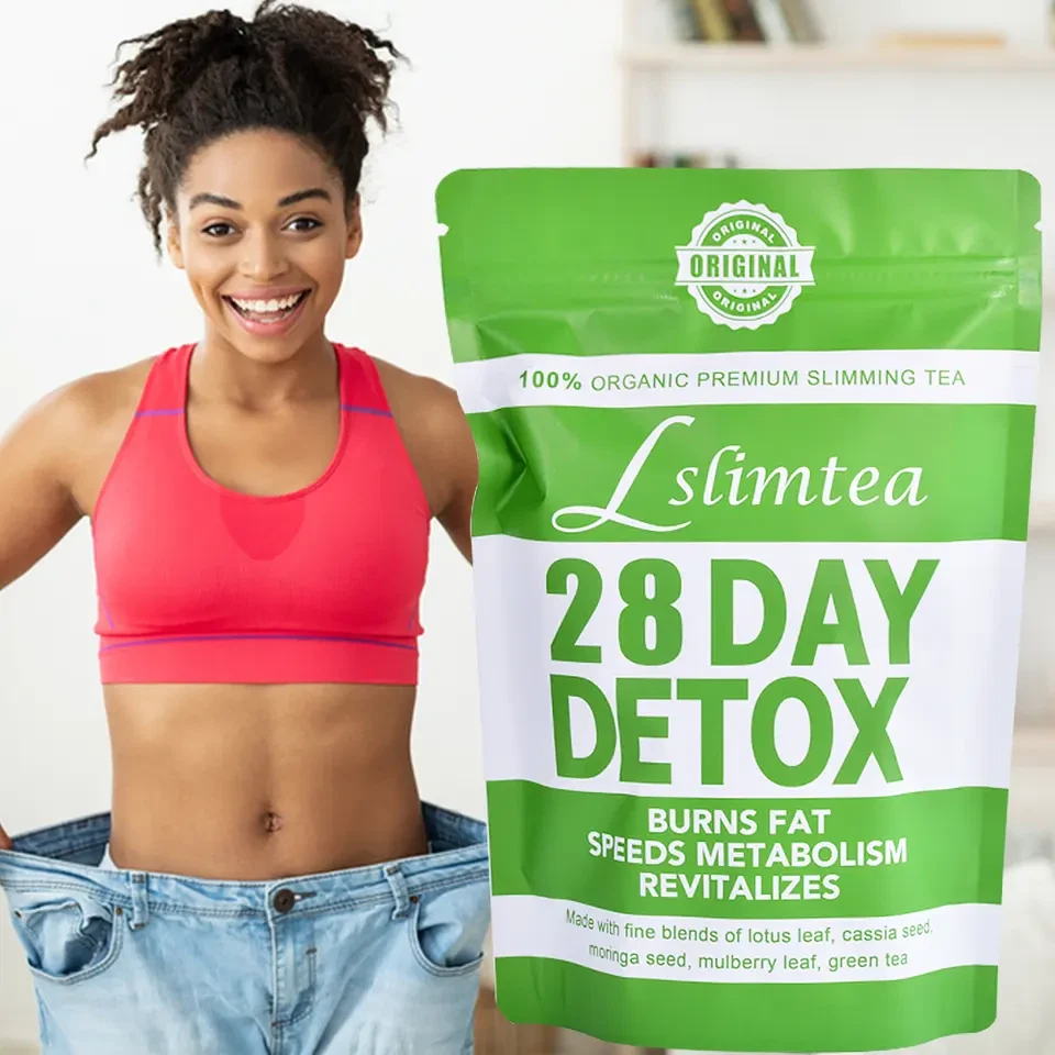5x28 Day Detox Flat Tummy Tea Fast Slimming Weight Loss Burn Calories Fat Burner