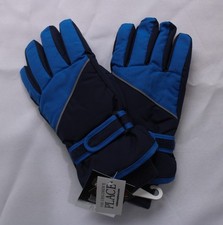 The Children's Place Boy's Ski Water-Resistant Gloves EH6 Blue Size 4-7Y NWT