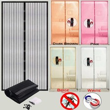 Magic Curtain Door Mesh Magnetic Fastening Mosquito Fly Bug Insect Net Screen