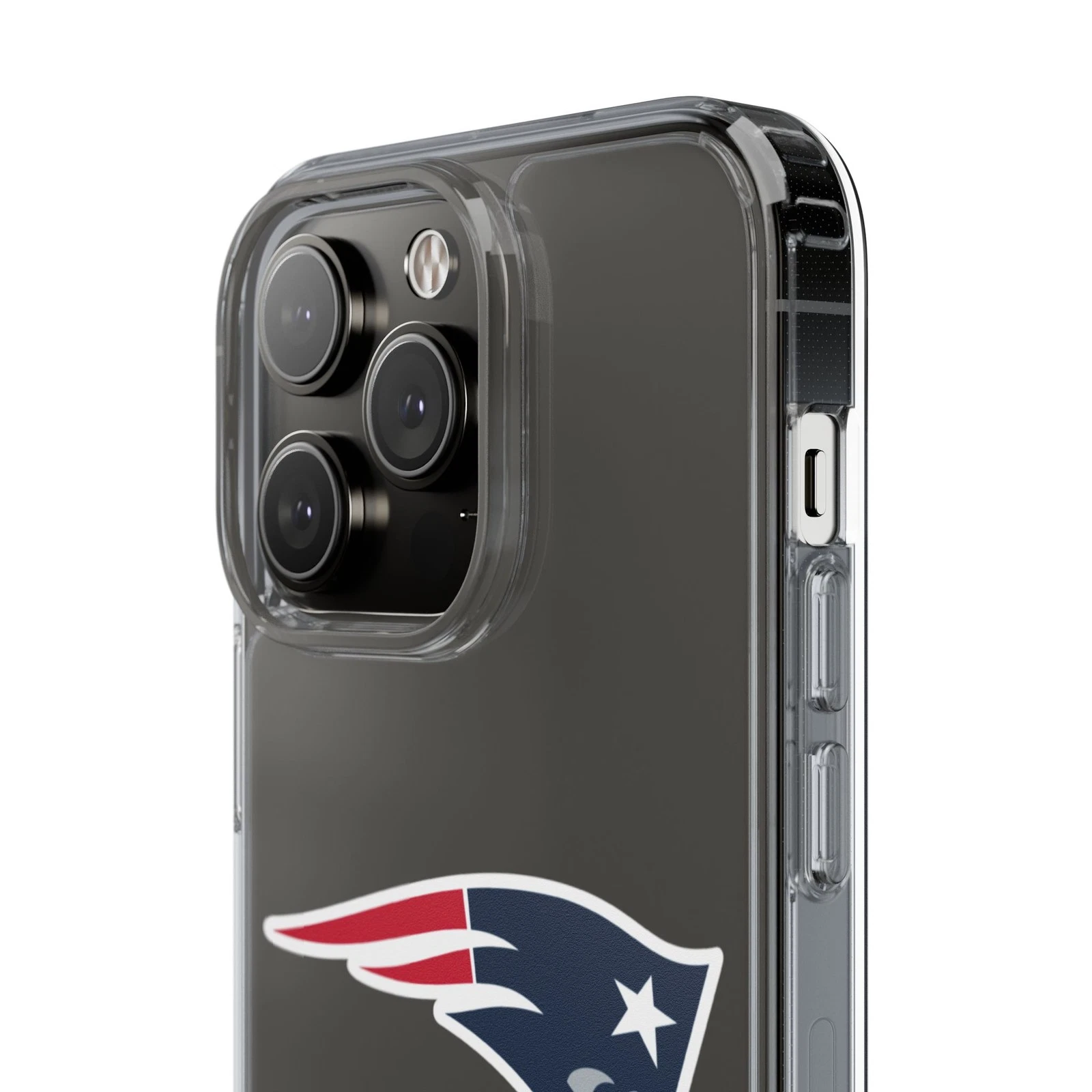 New England Patriots Clear Phone Case for iPhone