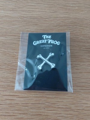 Der große Frosch Pin Anstecker Rocker Biker Alternative Gothic Pin Anstecker