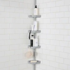 Bath Bliss 4 Tier Tension Corner Shower Organ...
